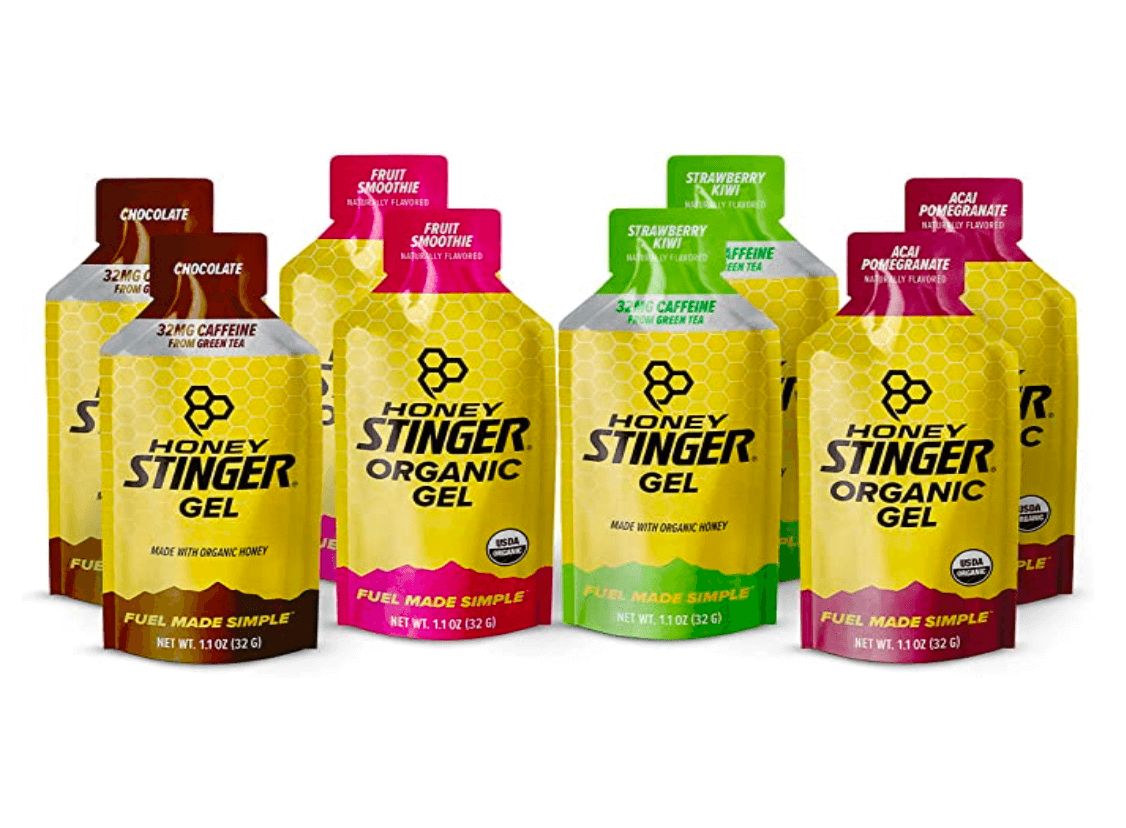 marathon running energy gels