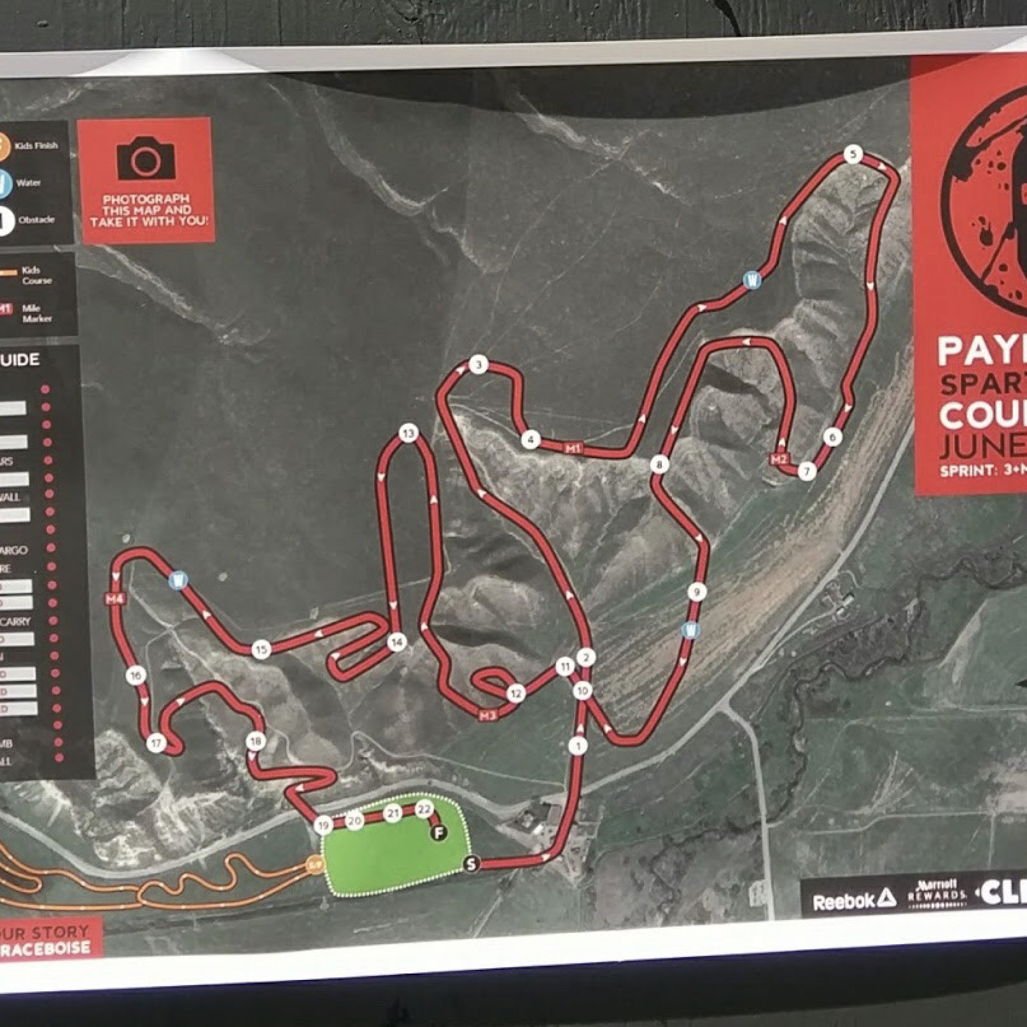 fort carson spartan race course map 2017